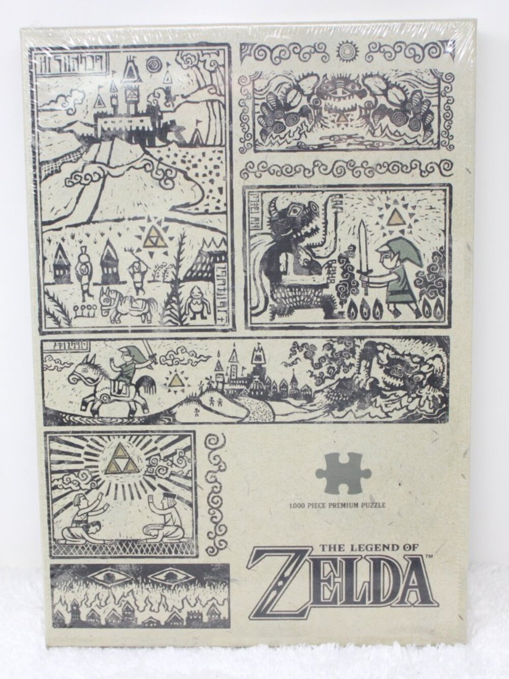 The Legend Of Zelda 1000 Piece Puzzle NEW SEALED Legend Of The Hero Rare 2017